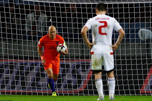 Kịch bản không tưởng giúp Hà Lan giành vé dự World Cup 2018
