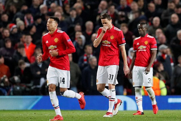 MU rời Champions League sau trận thua muối mặt trước Sevilla
