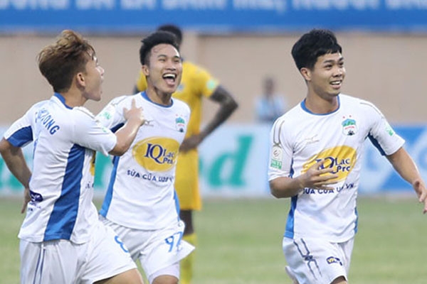 Bảng xếp hạng vòng 10 V-League: HAGL thăng tiến chóng mặt