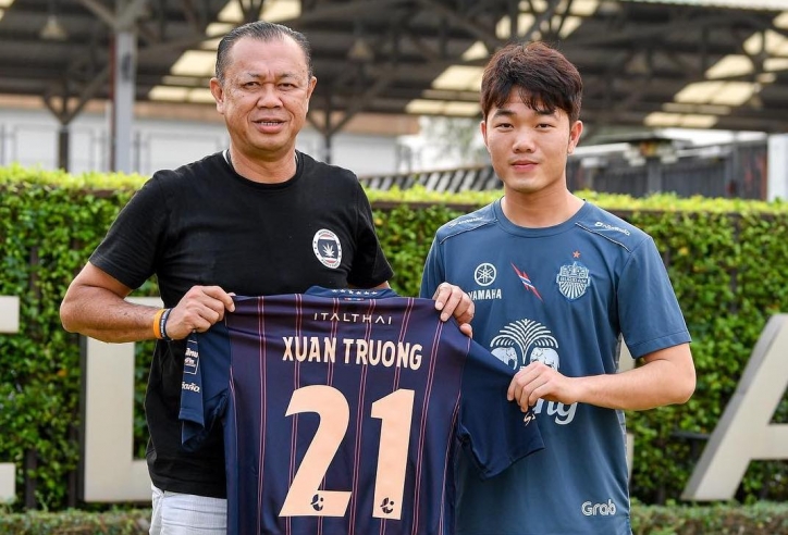 Xuân Trường chính thức gia nhập Buriram United
