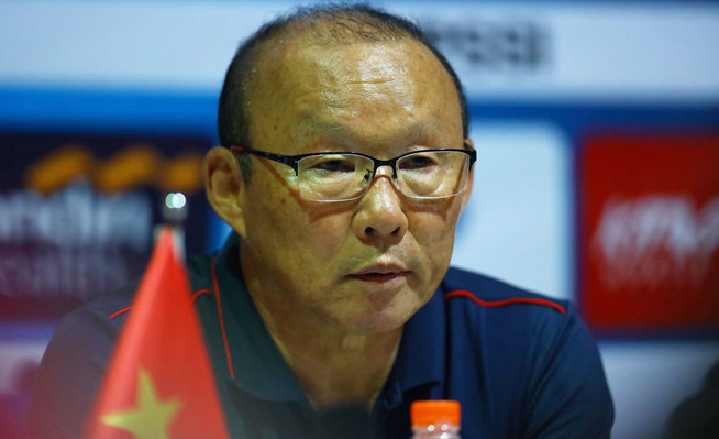 HLV Park Hang Seo: 'Tôi muốn dành chiến thắng này cho các cầu thủ'