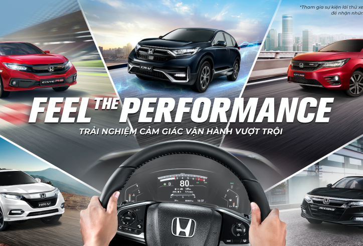 Honda Việt Nam công bố Chiến dịch quảng bá thương hiệu Honda Ôtô “Feel The Performance”