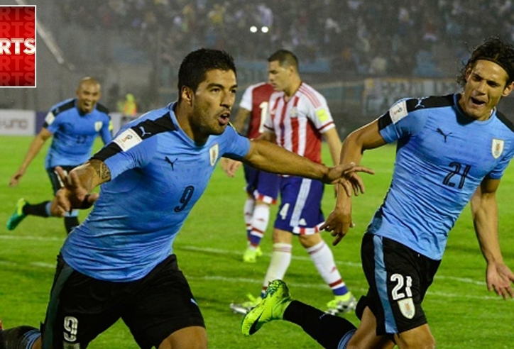 ĐT Uruguay công bố danh sách dự World Cup 2018