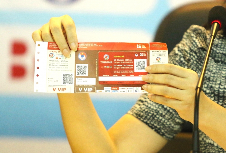 Vé xem Tứ hùng U23: Bất ngờ 'tuyệt chiêu' chống dân phe
