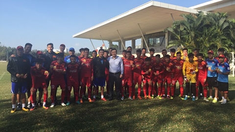 U22 Việt Nam đón niềm vui đầu xuân 2019