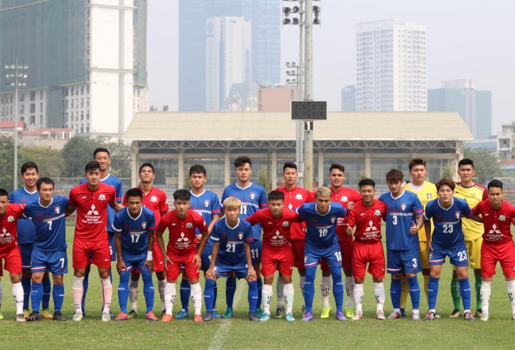 'Quân xanh' của thầy Park để thua đội hạng dưới V.League