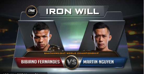 Video ONE Championship: Martin Nguyễn vs Bibiano Fernandes
