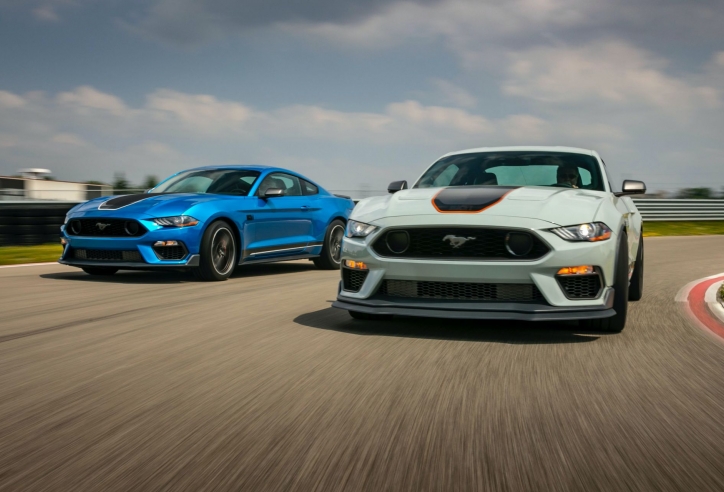 Ford Mustang Mach 1 lộ diện nâng cấp mới 2021: Chiến đấu cơ tái xuất