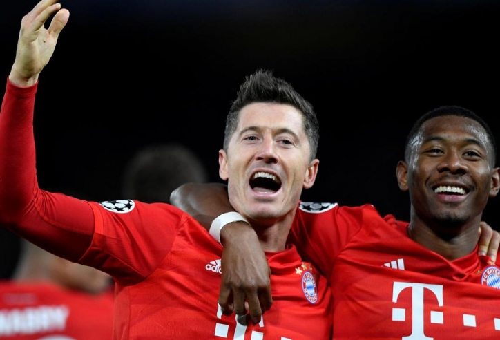 Lewandowski sánh ngang kỉ lục ghi bàn của Ronaldo tại C1