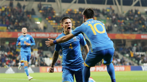Chiến thắng tối thiểu, U20 Ukraine đặt 1 chân vào vòng sau