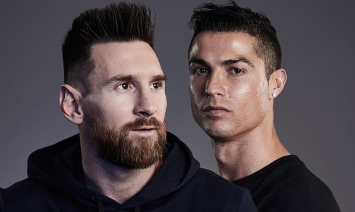 Ronaldo làm gì khi Messi đón nhận Quả bóng vàng thứ 6?