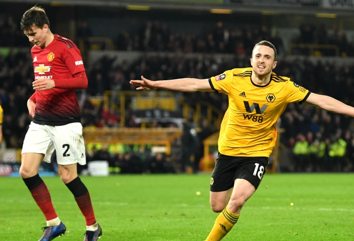 Bảng xếp hạng Ngoại hạng Anh vòng 26: Wolves đẩy MU tụt 3 bậc