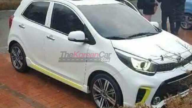 Lộ diện hình ảnh Kia Morning 2017