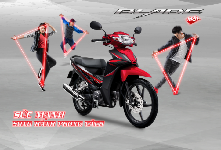 Honda Blade 110 mới: Bền bỉ hơn, phong cách hơn, tiêu chuẩn khí thải EURO 3