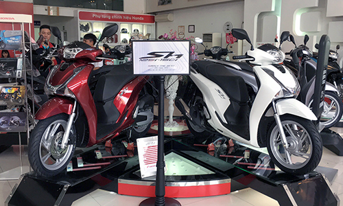Xe ga Honda SH 2017 giảm giá trên diện rộng