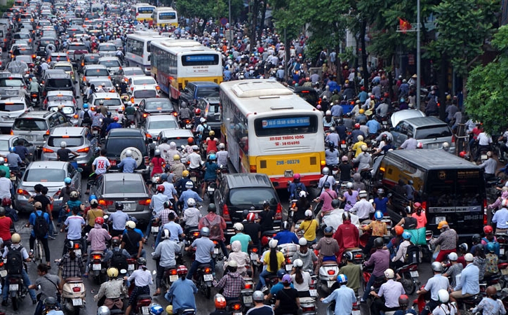 Cấm xe máy trong nội đô, hơn 90% người Hà Nội đồng ý