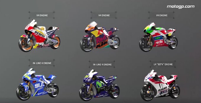 So sánh 'hơi thở' của những 'kiệt tác' MotoGP