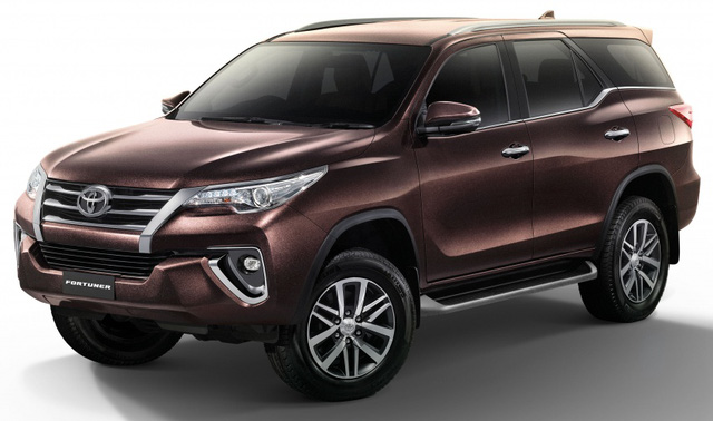 Lộ diện Toyota Fortuner 2018, thêm bản 2.4V 4WD