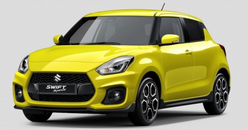Ảnh thực tế đầu tiên của Suzuki Swift Sport 2018