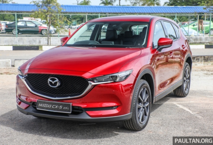 Mazda CX-5 hoàn toàn mới ra mắt ngay sau Honda CR-V
