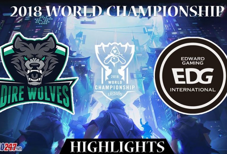 Vòng khởi động CKTG 2018 - Ngày 2 DW vs EDG: Trận đấu đầy mãn nhãn của EDG