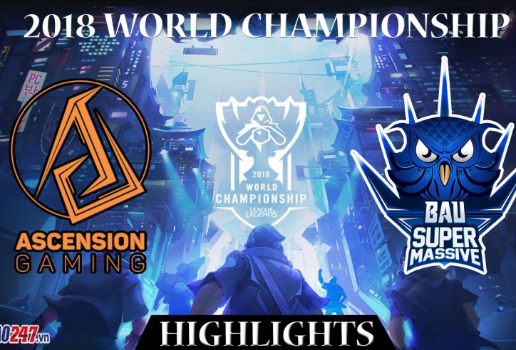 Vòng khởi động CKTG 2018 - Ngày 4 SUP vs ASC: Chiến thắng đầy thuyết phục của SUP