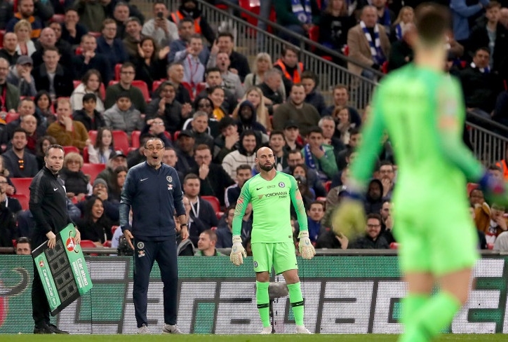 VIDEO: Kepa 'bất tuân lệnh' thay người của HLV Sarri
