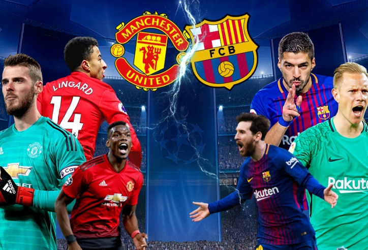 Hai ngôi sao sẽ định đoạt số phận trận đấu giữa MU và Barca