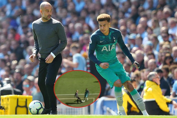 VIDEO: Cái kết cho Alli khi muốn làm Pep Guardiola xấu hổ