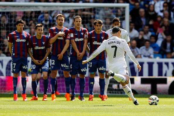 VIDEO: Những cú sút phạt mang thương hiệu của Ronaldo