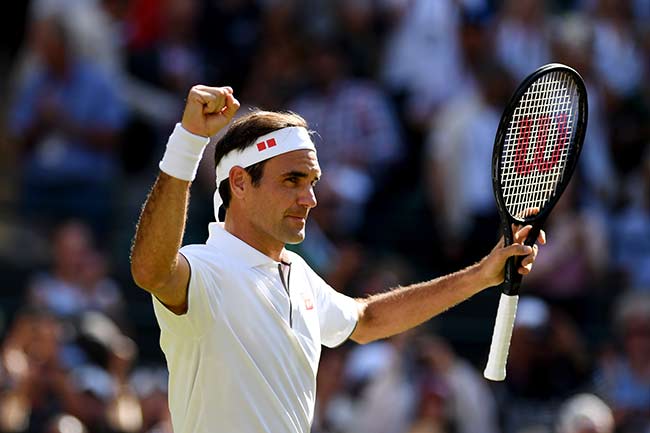 Đánh bại Nishikori, Federer tiến vào bán kết Wimbledon 2019