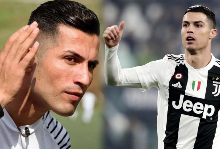 Anh chàng thợ xây bất ngờ nổi tiếng vì quá giống Ronaldo