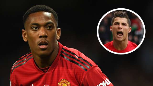 Martial phá kỷ lục của Ronaldo trong màu áo MU