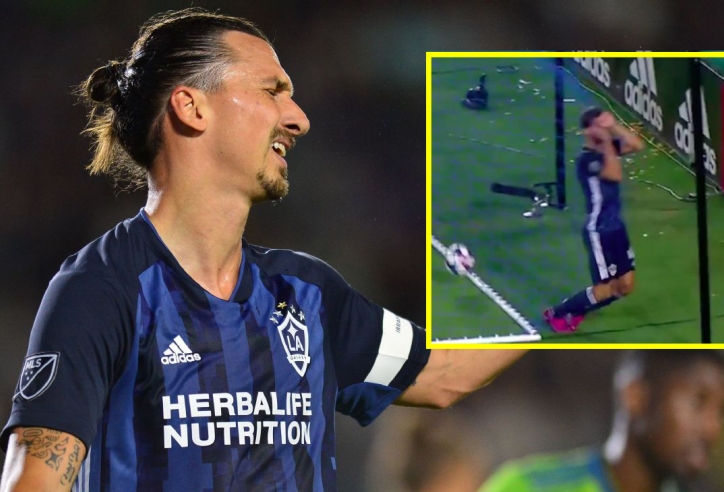 HÀI HƯỚC: Đồng đội của Ibrahimovic 'đốt' lưới nhà kỳ lạ nhất thế giới