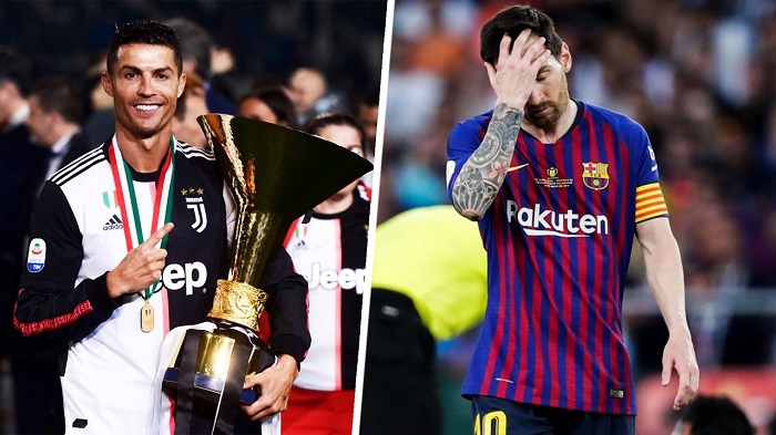 Ronaldo đánh bại Messi để trở thành cầu thủ vĩ đại nhất mọi thời đại