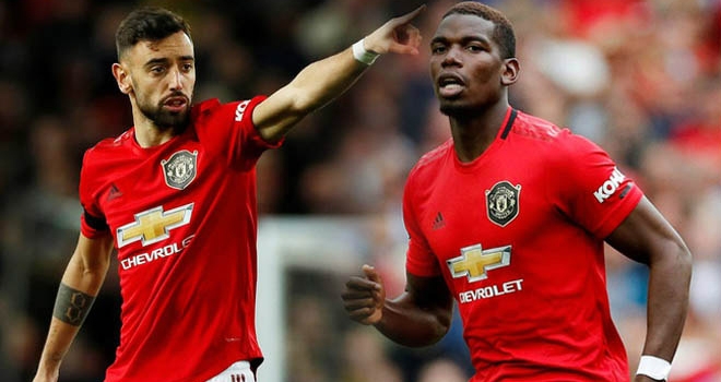 Bruno Fernandes tâng bốc Pogba trước trận MU đại chiến Tottenham