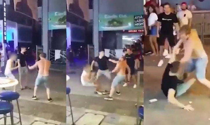 Khiêu khích võ sĩ MMA, 2 thanh niên xấc xược bị đánh 'tối tăm mặt mũi'