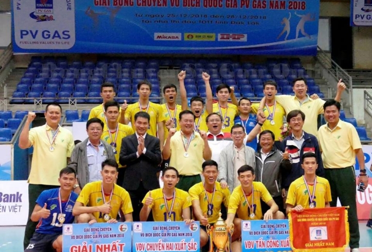Nam tp.HCM lên ngôi vô địch Giải bóng chuyền VĐQG 2018