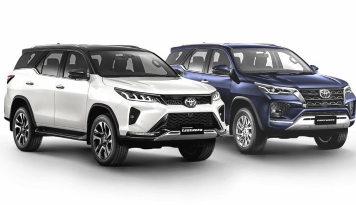 Toyota Fortuner 2021 facelift hé lộ thiết kế bắt mắt trước giờ G