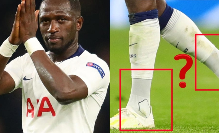 Bí ẩn đôi tất kì lạ của Sissoko trong trận Tottenham-Mancity