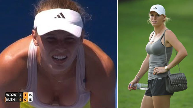 Caroline Wozniacki khoe đường cong táo bạo trong bộ đồ mới của Adidas