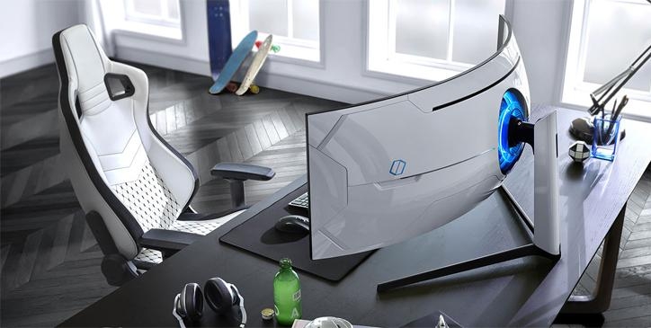 Samsung ra mắt màn hình cong siêu nét cho game thủ