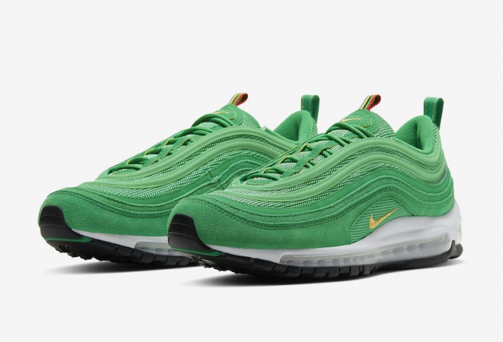 Nike phát hành Air Max 97 màu xanh may mắn