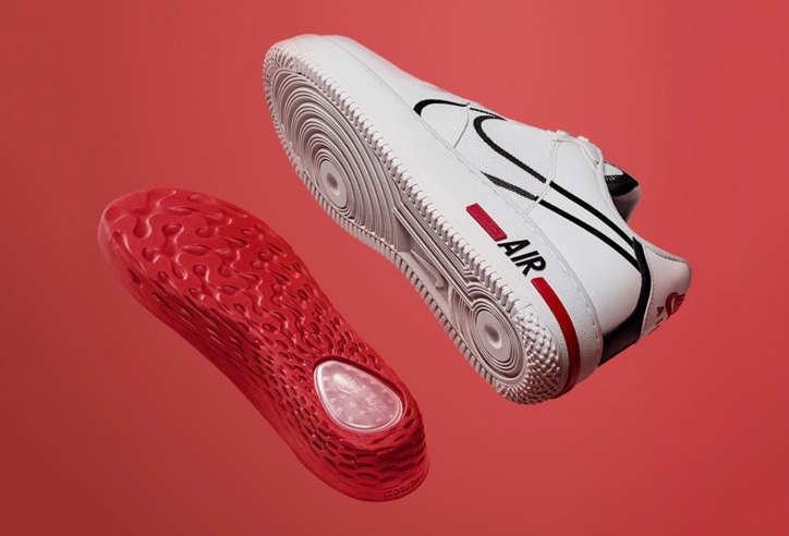 Nike làm mới Air Force 1 với đệm React