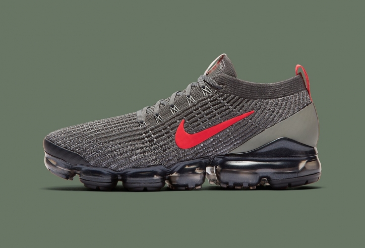 Nike VaporMax Flyknit 3 'hầm hố' với phối màu quân đội
