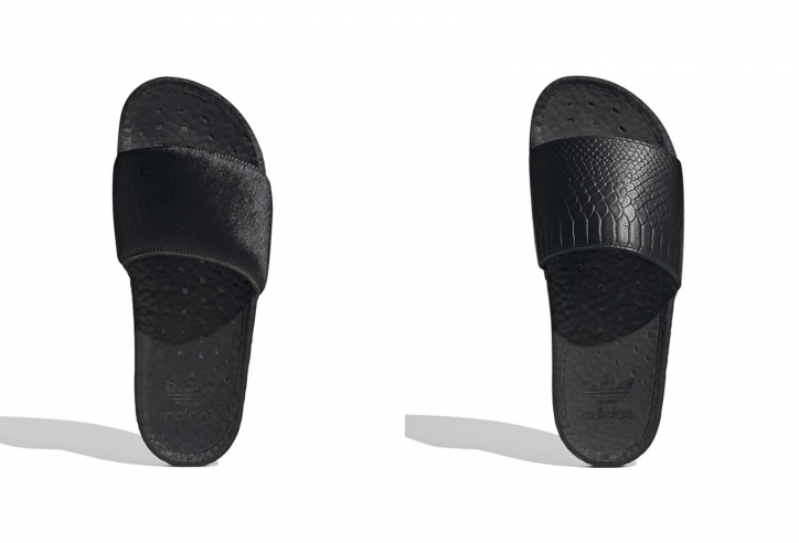 Adidas nâng cấp dép thể thao Adilette với da và lông
