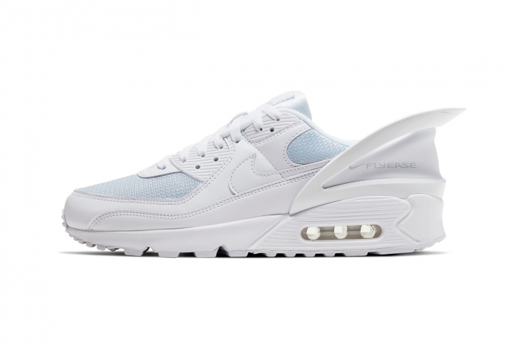 Nike Air Max 90 FlyEase 'lật cánh' có thêm màu trắng hấp dẫn