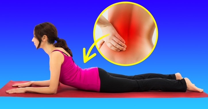 5 động tác giảm đau lưng do ngồi nhiều
