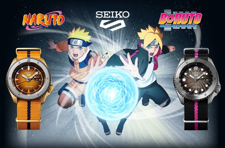 Seiko ra mắt đồng hồ thể thao chủ đề truyện tranh Naruto