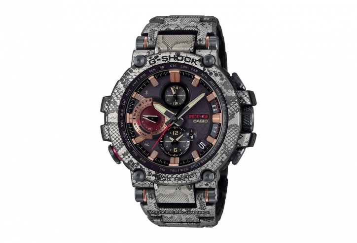 Casio ra mắt phiên bản G-SHOCK da rắn cực độc